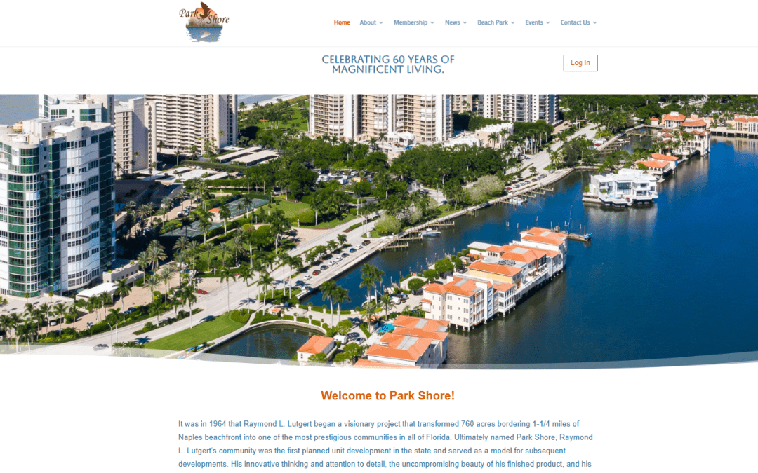 Introducing Park Shore Association’s New Website